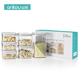 Ankou Kitchen Canisters,Kitchen Canisters Food Containers,,Jars for Food Storage - 6