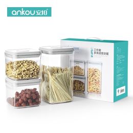 Ankou Kitchen Canisters,Kitchen Canisters Food Containers,,Jars for Food Storage - 3